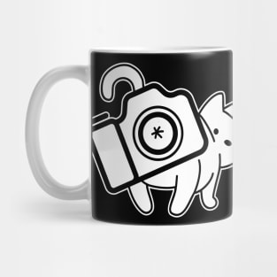 Cat Photographer Aperture Stick It Mug